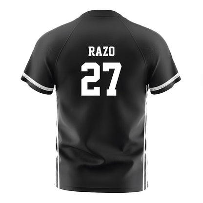 PFW - NCAA Men's Soccer : Brandon Razo - Black Soccer Jersey-1