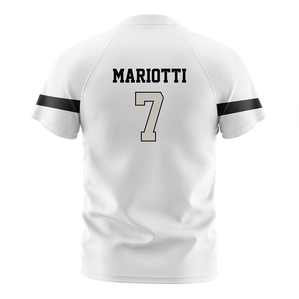 PFW - NCAA Women's Soccer : Chloe Mariotti - White Soccer Jersey