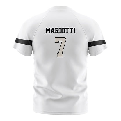 PFW - NCAA Women's Soccer : Chloe Mariotti - White Soccer Jersey