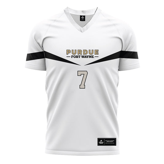 PFW - NCAA Women's Soccer : Chloe Mariotti - White Soccer Jersey