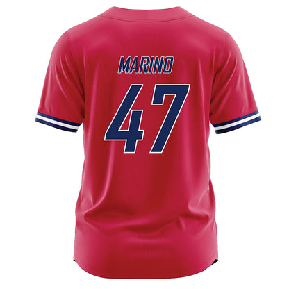 South Alabama - NCAA Baseball : Anthony Marino - Red Jersey-1