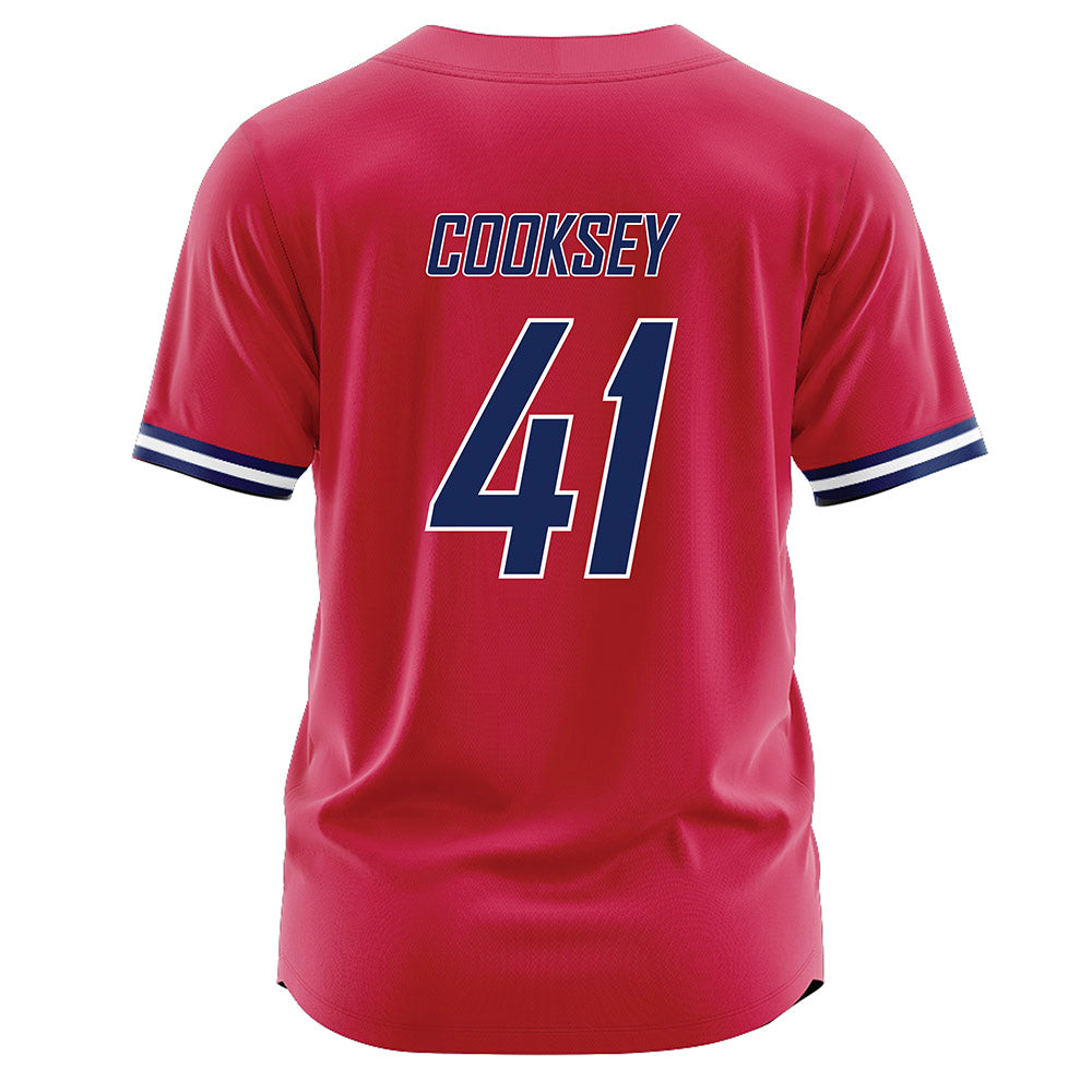 South Alabama - NCAA Baseball : Cooper Cooksey - Red Jersey-1