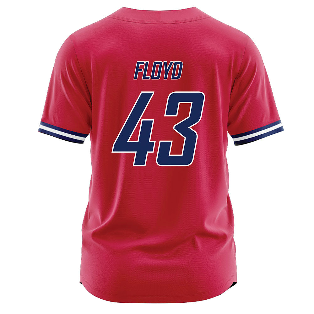 South Alabama - NCAA Baseball : Andrew Floyd - Red Jersey-1