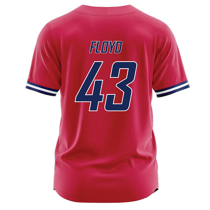 South Alabama - NCAA Baseball : Andrew Floyd - Red Jersey-1