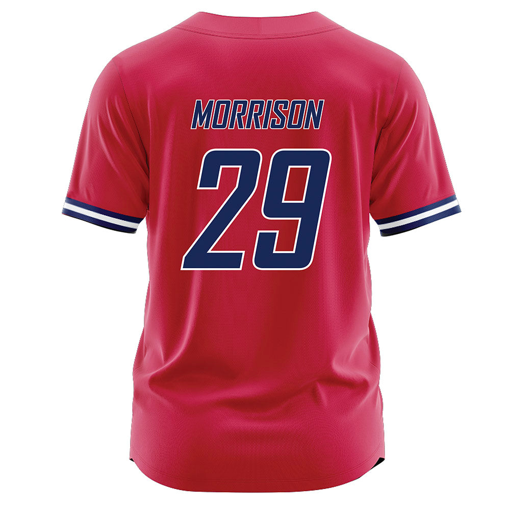 South Alabama - NCAA Baseball : Kyle Morrison - Red Jersey