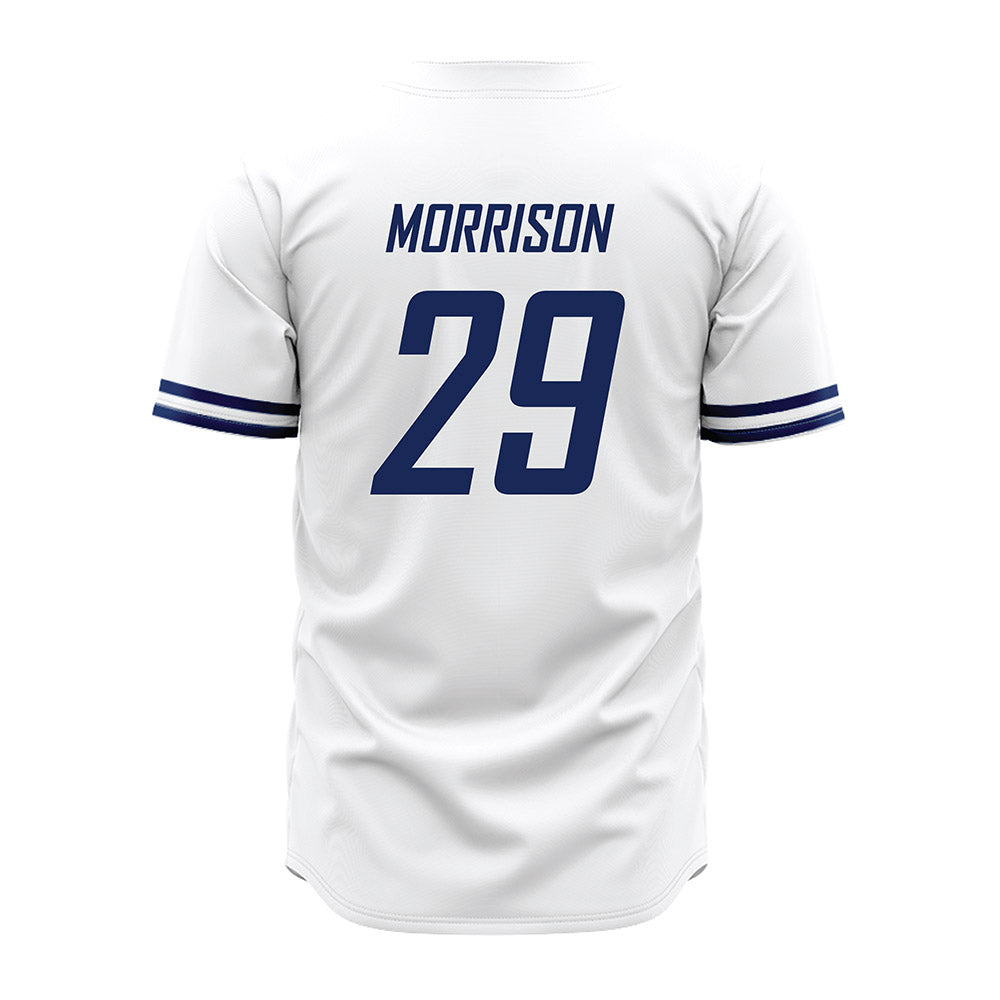 South Alabama - NCAA Baseball : Kyle Morrison - White Jersey-1