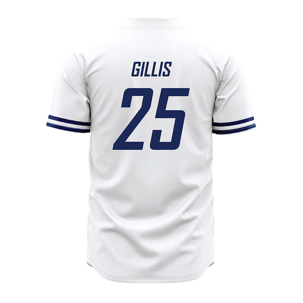 South Alabama - NCAA Baseball : John Gillis - White Jersey-1