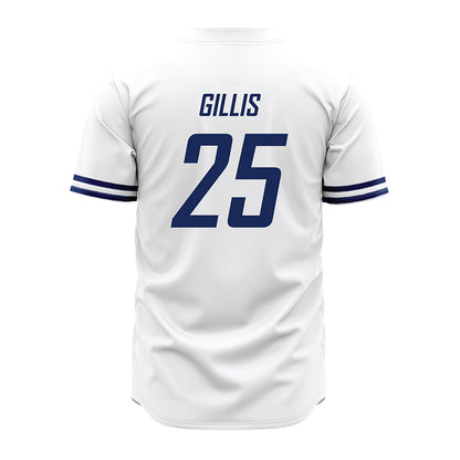 South Alabama - NCAA Baseball : John Gillis - White Jersey-1