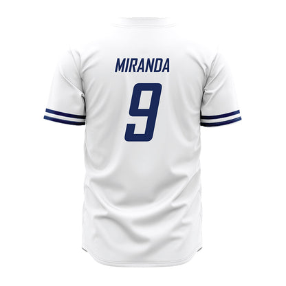 South Alabama - NCAA Baseball : Robert Miranda - White Jersey-1