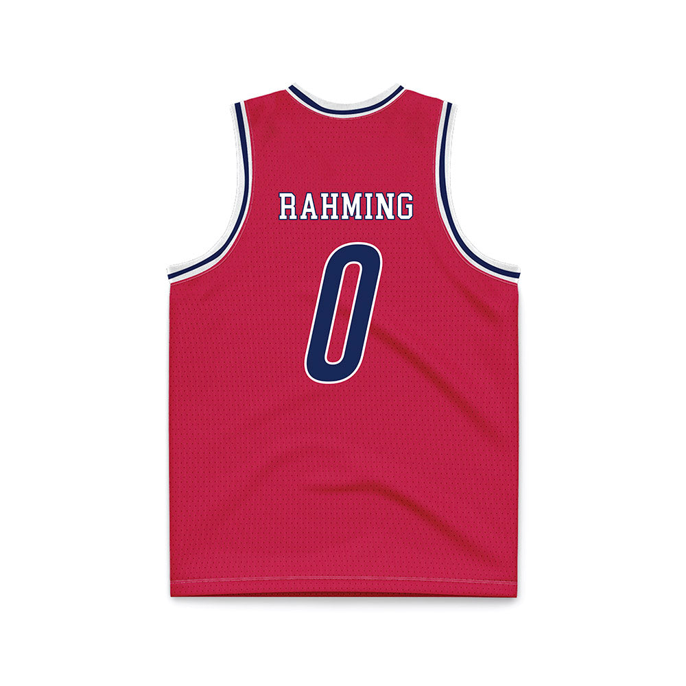 South Alabama - NCAA Men's Basketball : Cantia Rahming - Red Basketball Jersey-1
