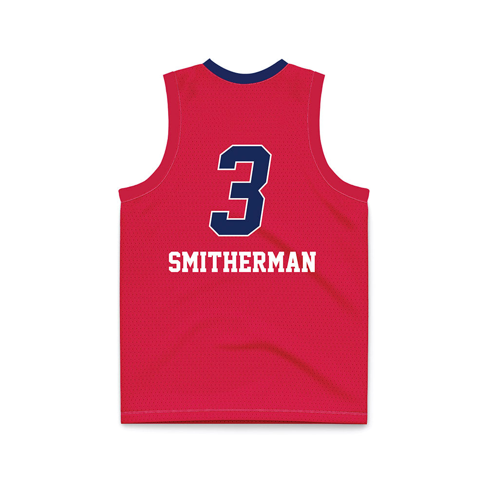 South Alabama - NCAA Women's Basketball : Naomi Smitherman - Red Basketball Jersey-1
