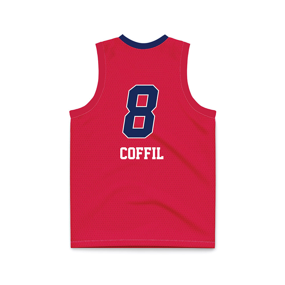 South Alabama - NCAA Women's Basketball : Terren Coffil - Red Basketball Jersey