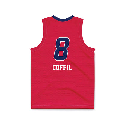 South Alabama - NCAA Women's Basketball : Terren Coffil - Red Basketball Jersey