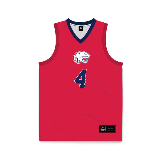 South Alabama - NCAA Women's Basketball : Michiyah Simmons - Red Basketball Jersey-0