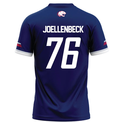 South Alabama - NCAA Football : Logan Joellenbeck - Blue Football Jersey