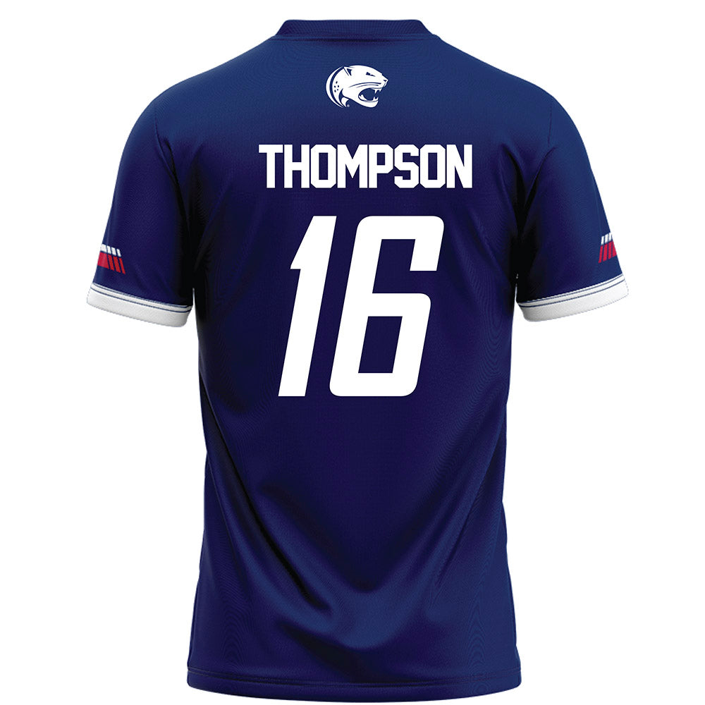 South Alabama - NCAA Football : Bubba Thompson - Blue Football Jersey-1