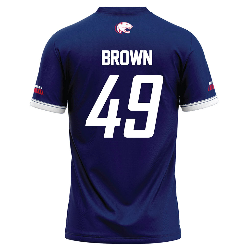 South Alabama - NCAA Football : Tre'Darius Brown - Blue Football Jersey