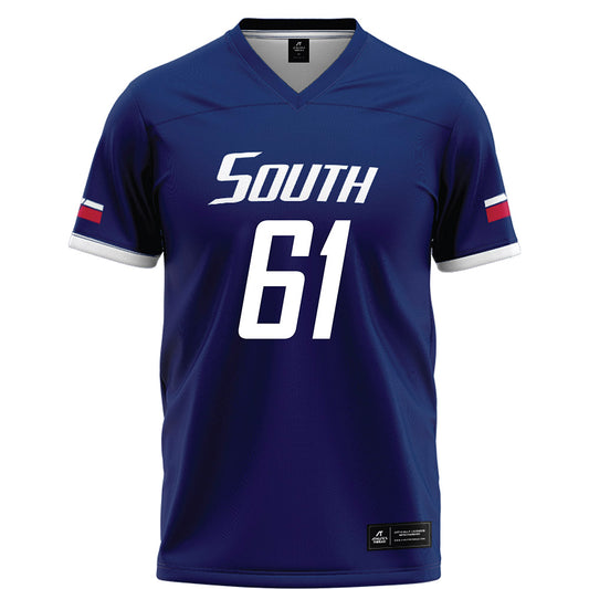 South Alabama - NCAA Football : Julius Kidd - Blue Football Jersey-0