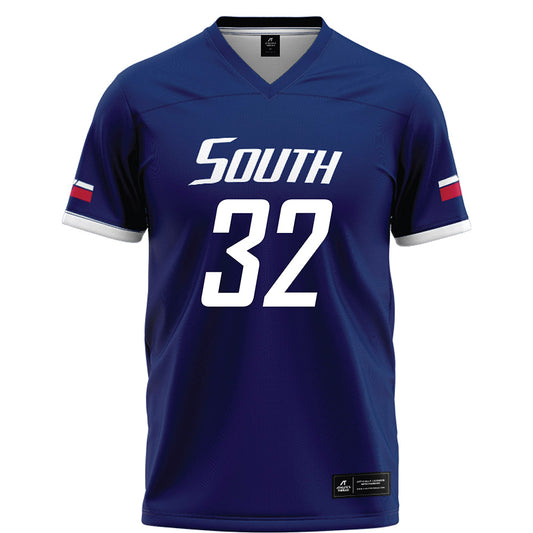 South Alabama - NCAA Football : Blayne Myrick - Blue Football Jersey-0