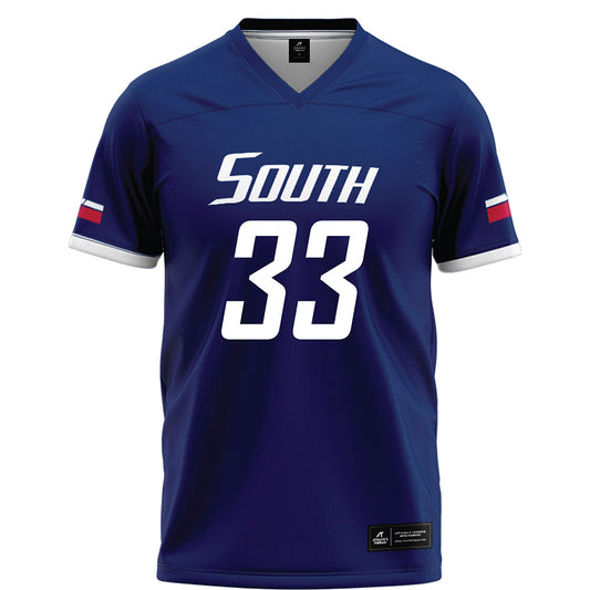 South Alabama - NCAA Football : Dorian Smith - Blue Football Jersey-0