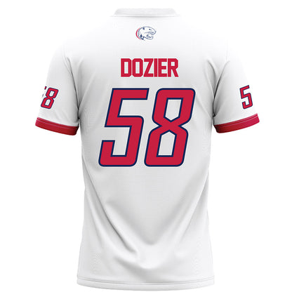 South Alabama - NCAA Football : Hayden Dozier - White Football Jersey