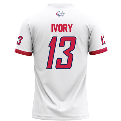 South Alabama - NCAA Football : Javon Ivory - White Football Jersey