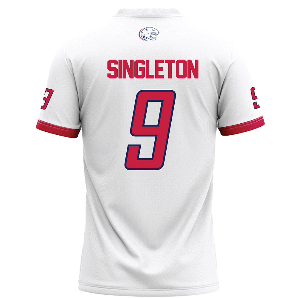 South Alabama - NCAA Football : Trent Singleton - White Football Jersey