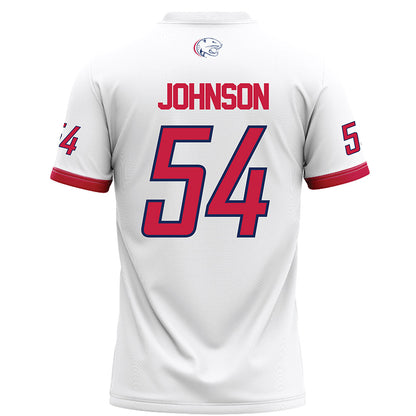 South Alabama - NCAA Football : Leavy Johnson - White Football Jersey-1