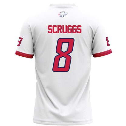 South Alabama - NCAA Football : Jordan Scruggs - White Football Jersey