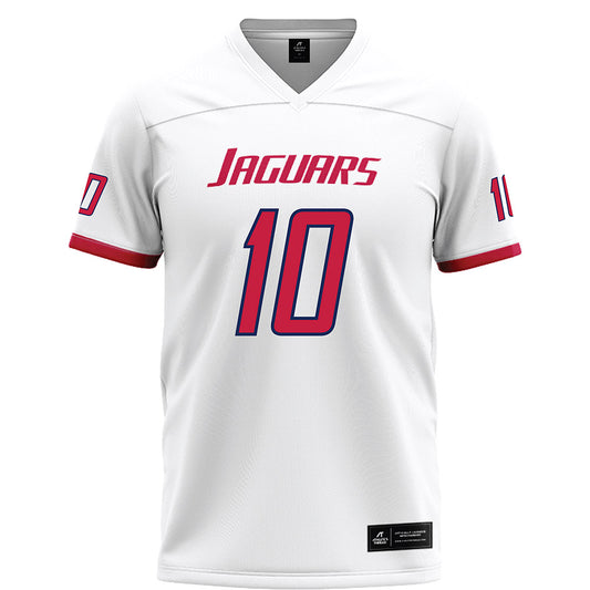 South Alabama - NCAA Football : Saivion Kenon - White Football Jersey-0