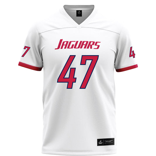 South Alabama - NCAA Football : Donnie Arnold - White Football Jersey-0