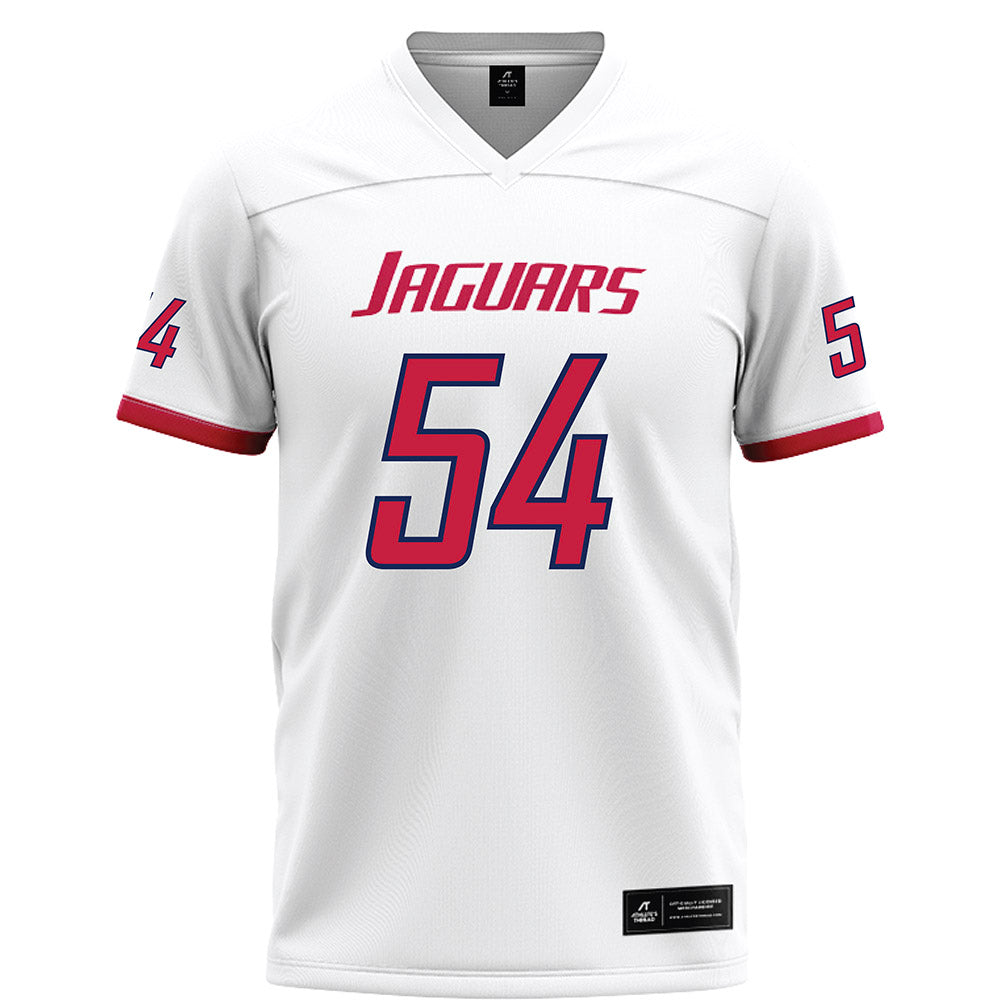 South Alabama - NCAA Football : Leavy Johnson - White Football Jersey-0