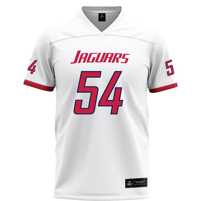 South Alabama - NCAA Football : Leavy Johnson - White Football Jersey-0