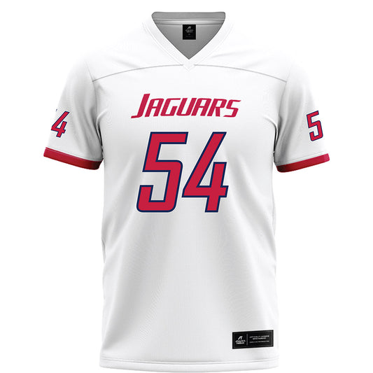 South Alabama - NCAA Football : Leavy Johnson - White Football Jersey-0