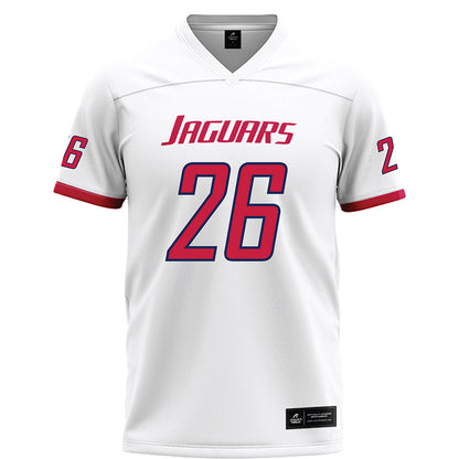 South Alabama - NCAA Football : Jonathon Carter - White Football Jersey