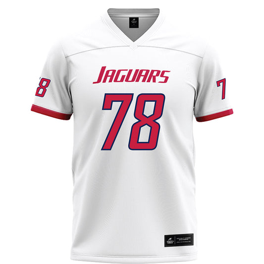 South Alabama - NCAA Football : Samuel Loper - White Football Jersey-0