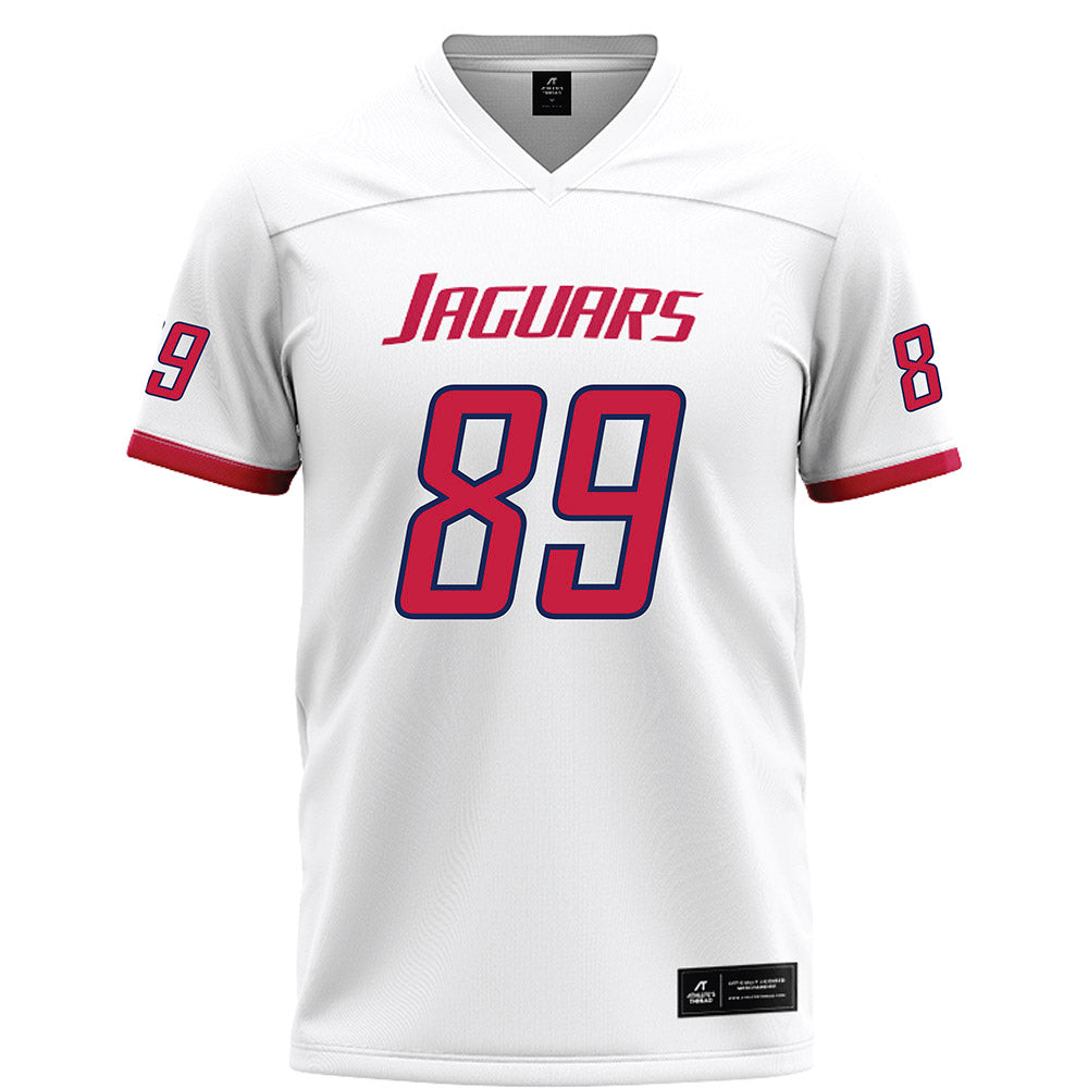 South Alabama - NCAA Football : Andrew Bench - White Football Jersey-0