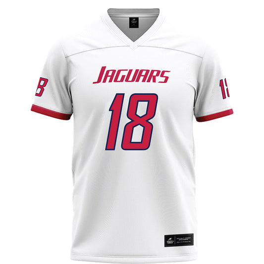 South Alabama - NCAA Football : Jerry Horne - White Football Jersey-0