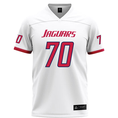 South Alabama - NCAA Football : Asher Hale - White Football Jersey