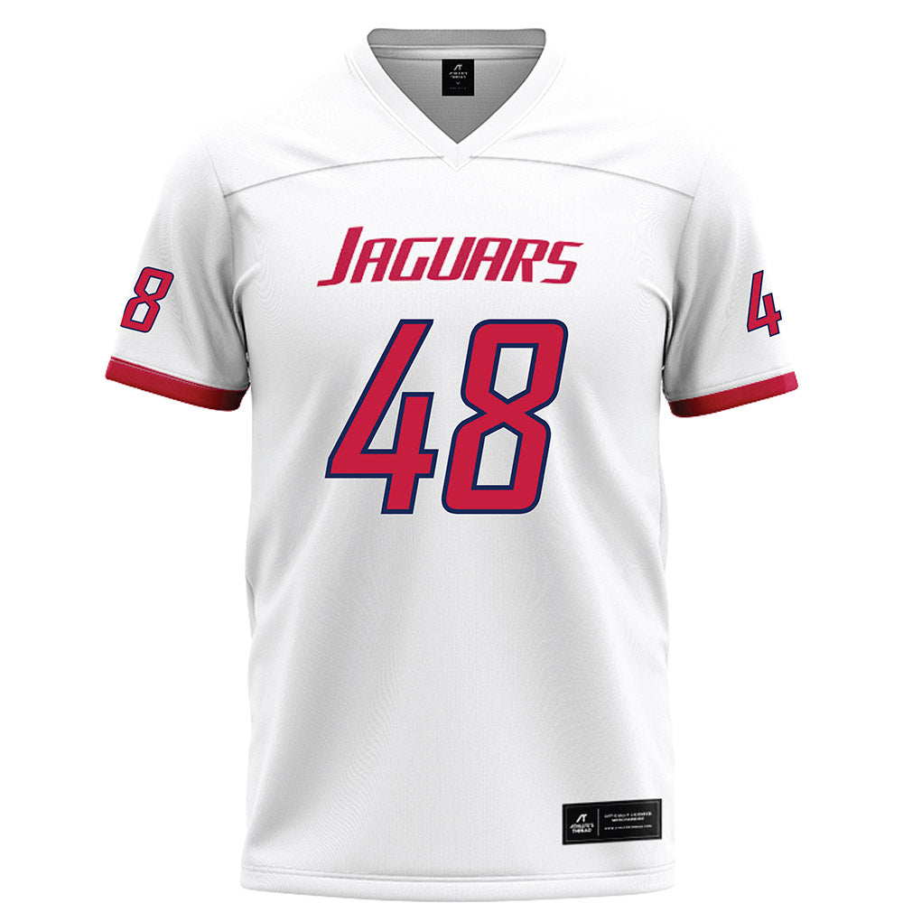 South Alabama - NCAA Football : Jordan Williams - White Football Jersey-0