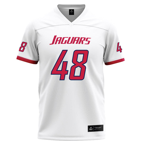 South Alabama - NCAA Football : Jordan Williams - White Football Jersey-0