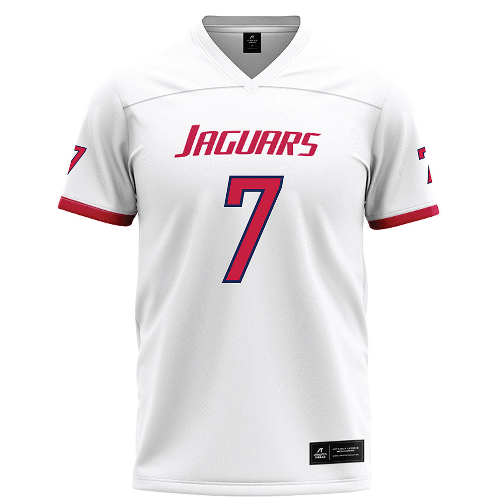 South Alabama - NCAA Football : Gio Lopez - White Football Jersey-0