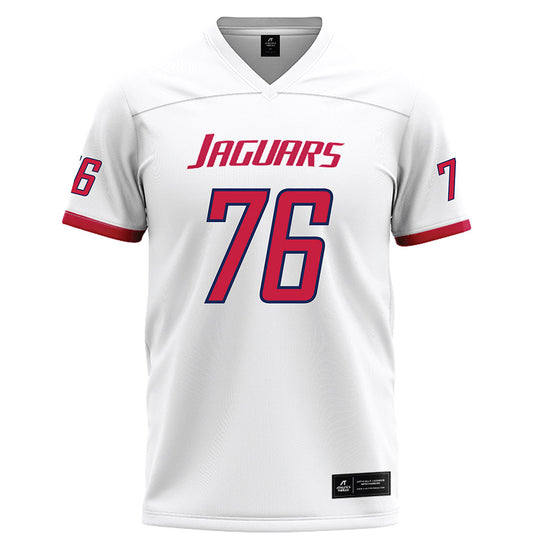 South Alabama - NCAA Football : Logan Joellenbeck - White Football Jersey-0