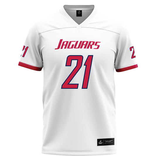 South Alabama - NCAA Football : Jarvis Durr - White Football Jersey-0