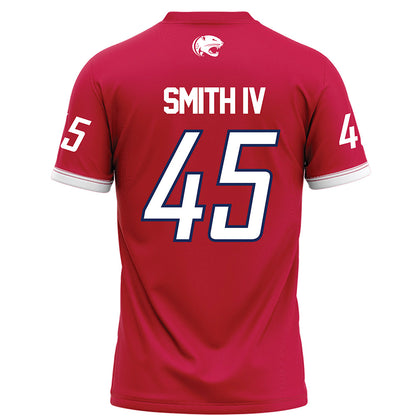 South Alabama - NCAA Football : Edward Smith IV - Red Football Jersey-1