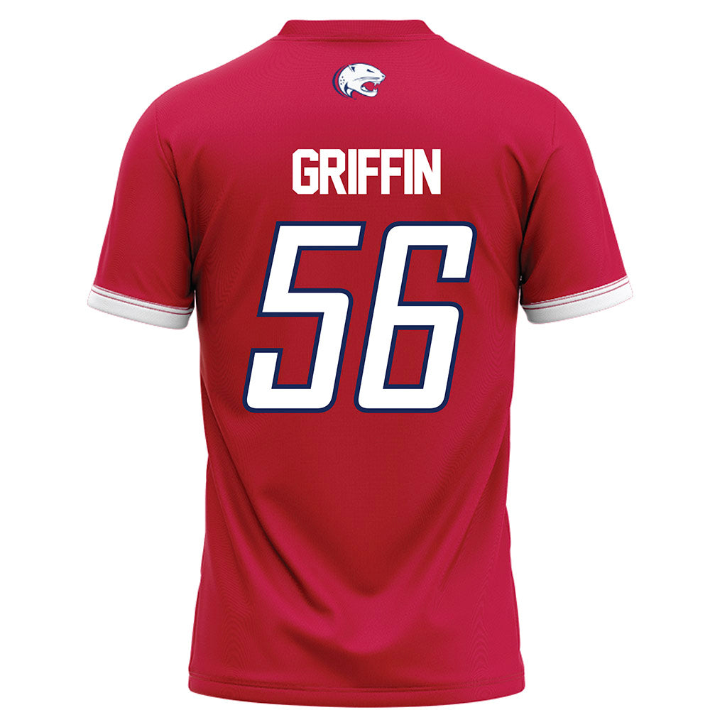 South Alabama - NCAA Football : Adrian Griffin - Red Football Jersey