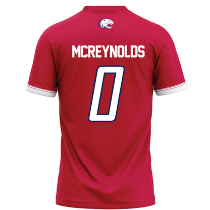 South Alabama - NCAA Football : Braylon Mcreynolds - Red Football Jersey