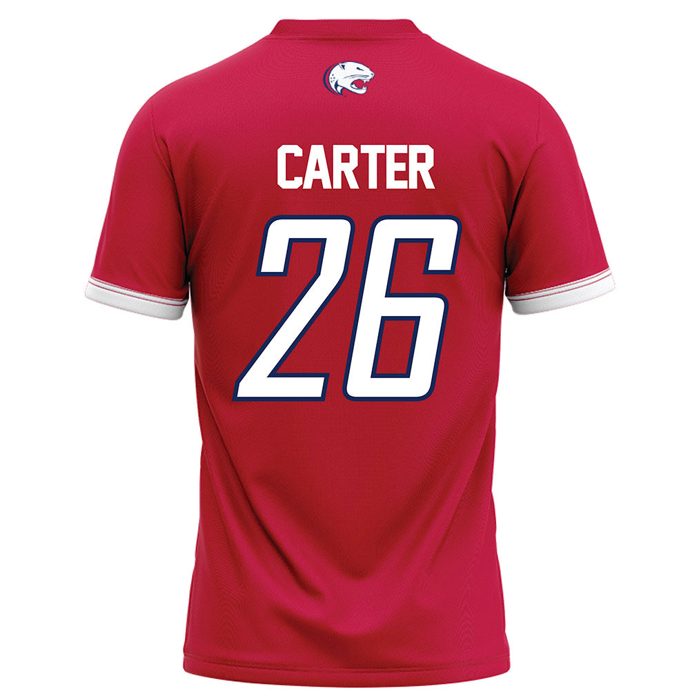 South Alabama - NCAA Football : Jonathon Carter - Red Football Jersey