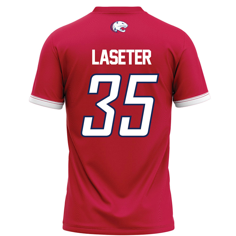 South Alabama - NCAA Football : Matthew Laseter - Red Football Jersey-1