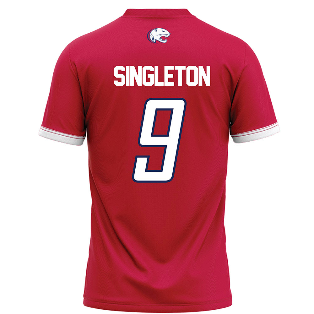 South Alabama - NCAA Football : Trent Singleton - Red Football Jersey